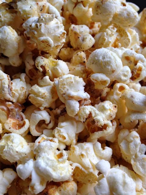 White Cheddar Cheese Chili Popcorn white cheddar