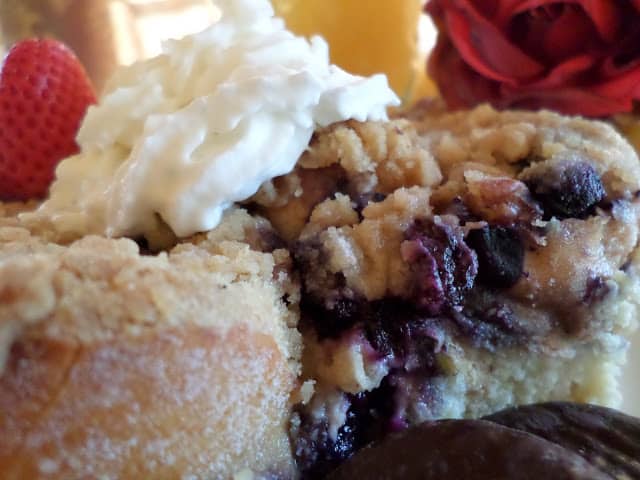 Bakespace Blueberry French Toast baked blueberry