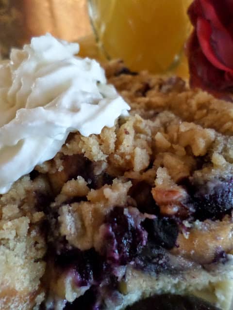 Baked Blueberry French Toast baked blueberry