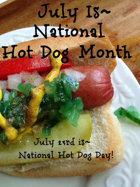 Chicago Style Hot Dog chicago style