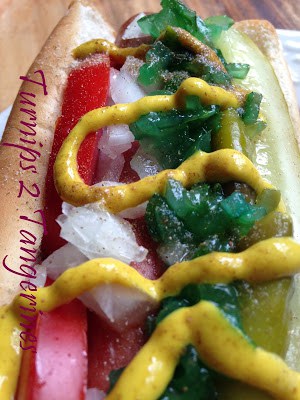 Chicago Style Hot Dog chicago style