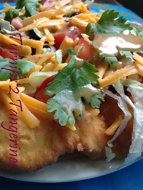 Navajo Frybread Indian Tacos navajo