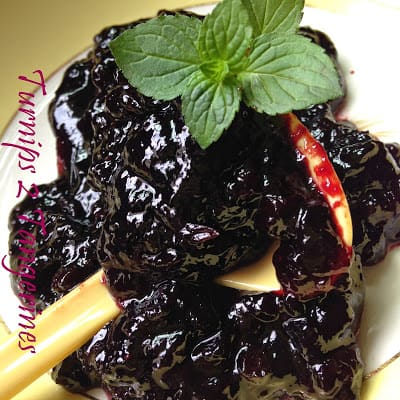 Blueberry Lime Jam blueberry lime