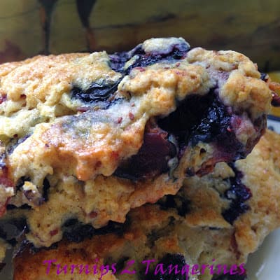 Bacon Blueberry Scones