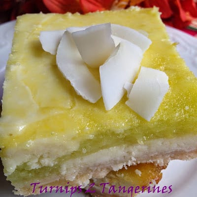 Key Lime Cheesecake Bars