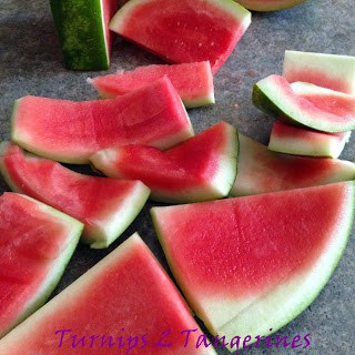 Watermelon Rind Pickles watermelon