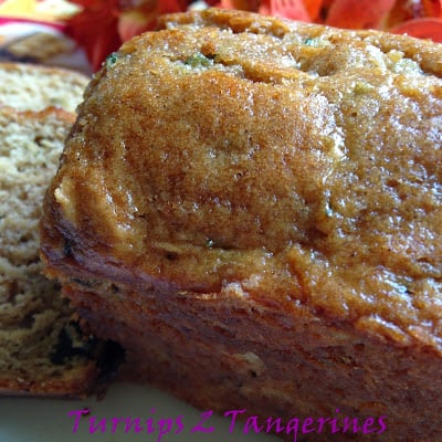 Zucchini Nut Prune Bread zucchini nut