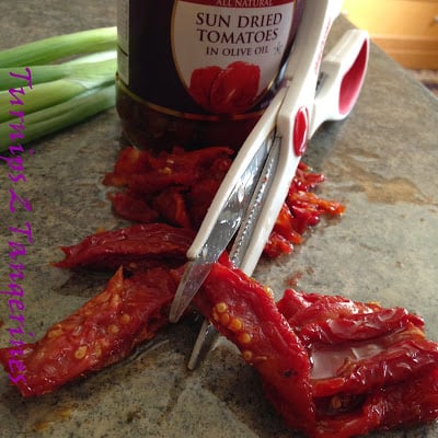 How to Cut Whole Sun Dried Tomatoes