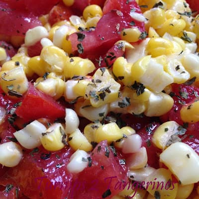 Sweet Corn and Fresh Tomato Salad sweet