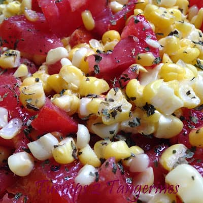 Sweet Corn and Fresh Tomato Salad sweet