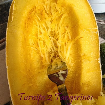 Spaghetti Squash ‘n Cheese spaghetti squash