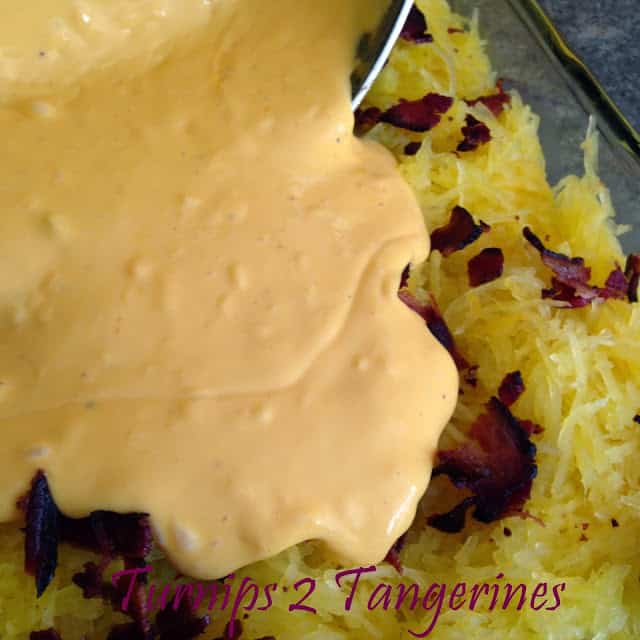 Spaghetti Squash ‘n Cheese spaghetti squash