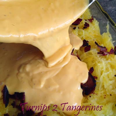 Spaghetti Squash ‘n Cheese spaghetti squash
