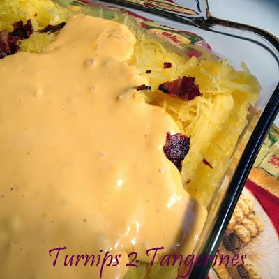 Spaghetti Squash ‘n Cheese spaghetti squash