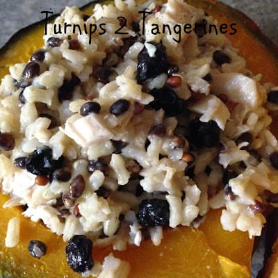 Brown Rice Medley with Blueberries and Chicken brown rice medley