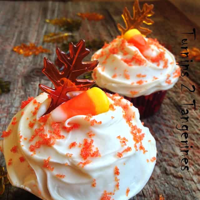 Easy Candy Corn Cupcakes easy candy