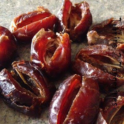 Almond Butter Stuffed Dates