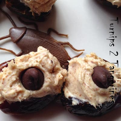 Almond Butter Stuffed Dates almond butter