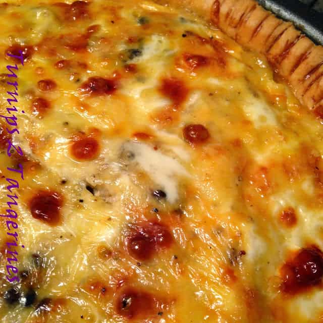 Venison Sausage and Wild Rice Quiche venison sausage