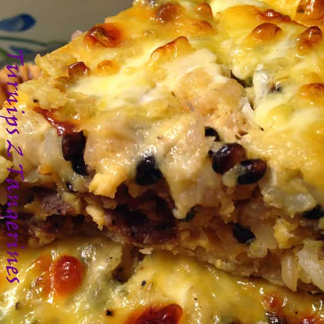 Venison Sausage and Wild Rice Quiche venison sausage