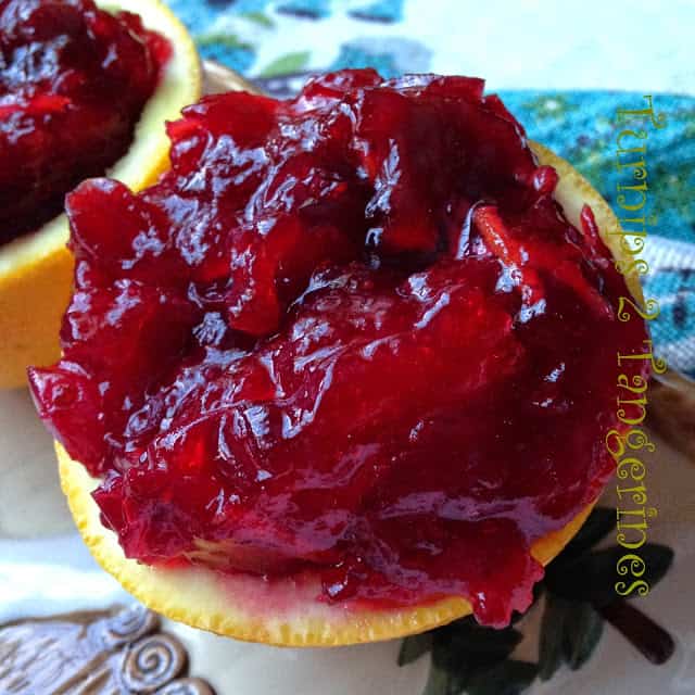 Cranberry Orange Cherry Sauce cranberry orange cherry