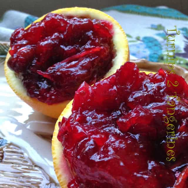 Cranberry Orange Cherry Sauce cranberry orange cherry