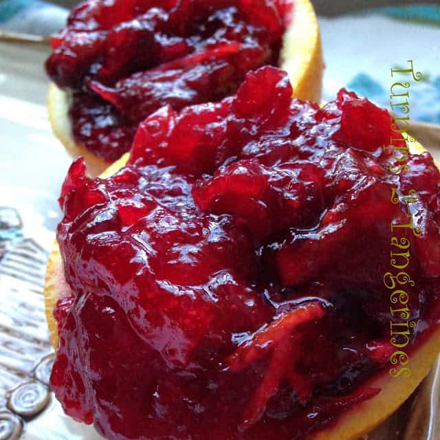 Cranberry Orange Cherry Sauce cranberry orange cherry