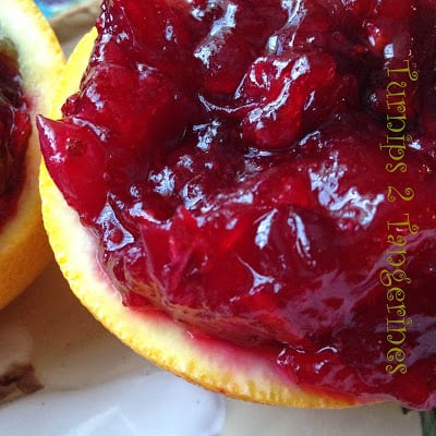 Cranberry Orange Cherry Sauce