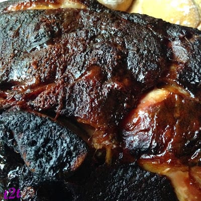 Christmas Ham with Maple Glaze