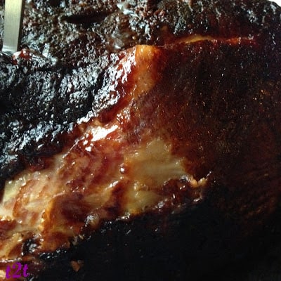 Christmas Ham with Maple Glaze