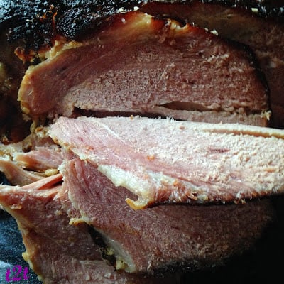 Christmas Ham with Maple Glaze