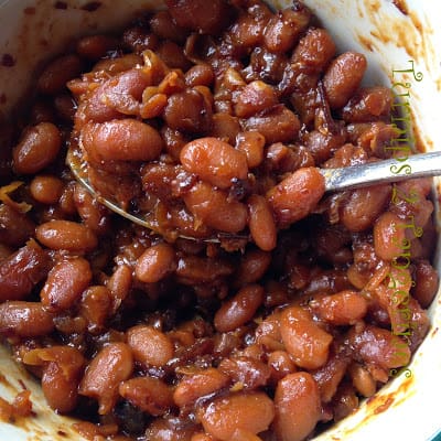 Apple Cider Baked Beans and Legumes 101