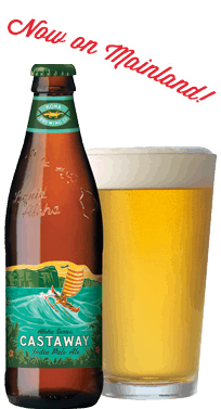 Castaway Beer hawaiian