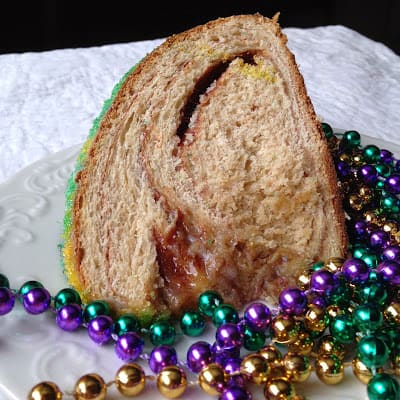 Mardi Gras King Cake mardi gras king cake