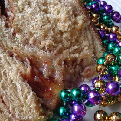 Mardi Gras King Cake mardi gras king cake