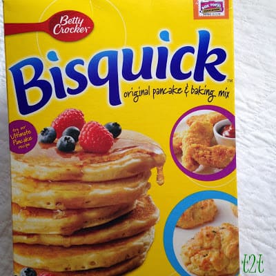 Retro Recipe Bisquick bisquick