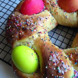 Easter egg bread