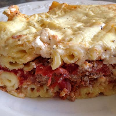 greek pastitsio 