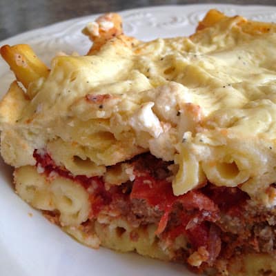 greek pastitsio 