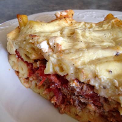 greek pastitsio 