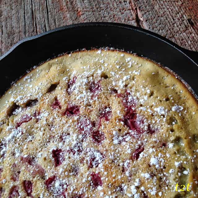 cherry clafoutis