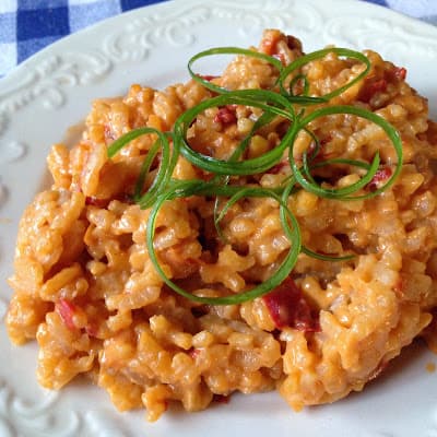 Red Pepper Risotto