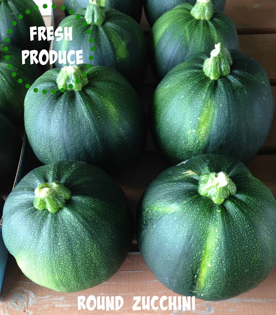 Stuffed Round Zucchini stuffed round