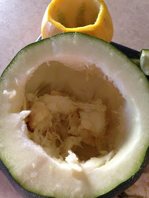 Stuffed Round Zucchini