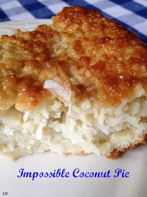 Impossible Coconut Pie impossible coconut pie