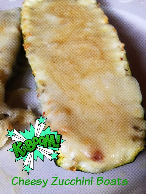 Cheesy Zucchini Boats cheesy