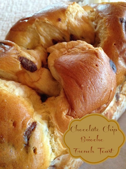 Chocolate Chip Brioche French Toast brioche french toast