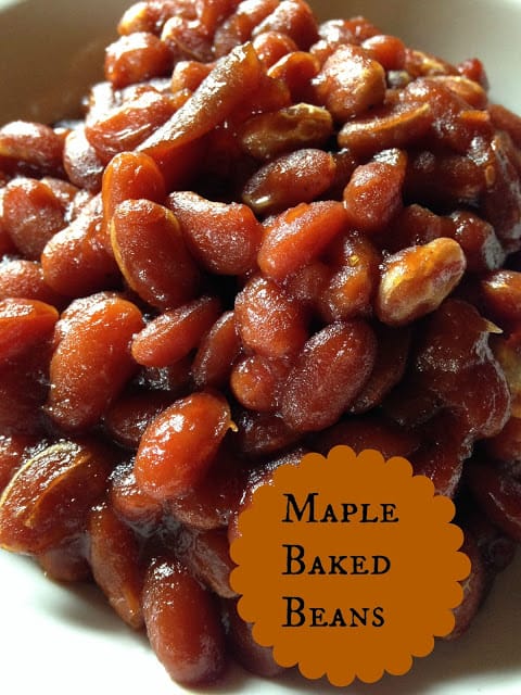 Maple Baked Beans maple baked beans