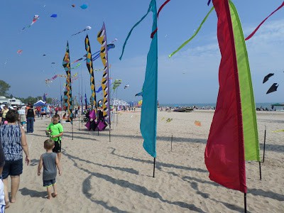 Kites Over Lake Michigan
