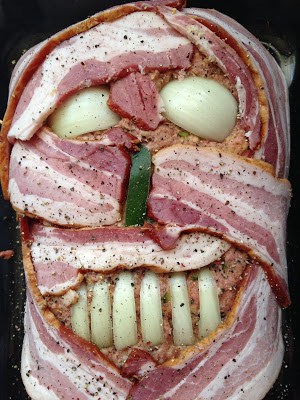 meatloaf skull 